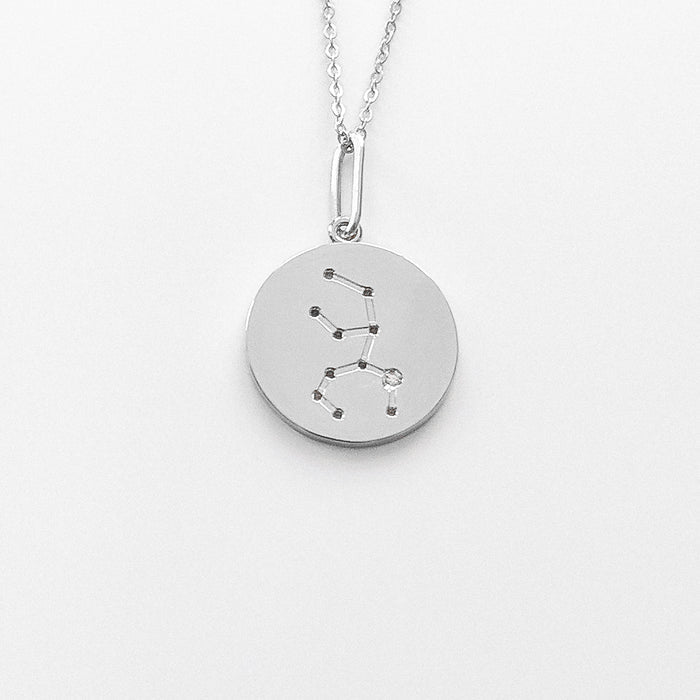Rhodium Plated / Virgo