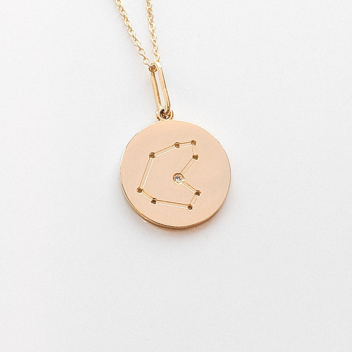 14k Gold Plated / Capricorn