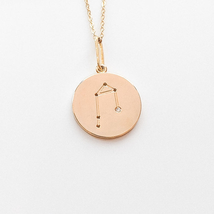 14k Gold Plated / Libra