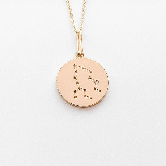 14k Gold Plated / Pisces