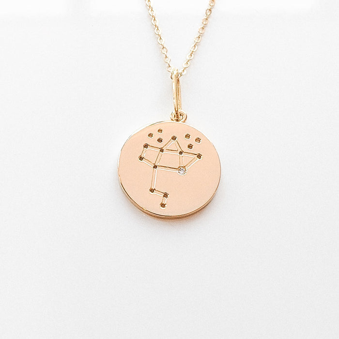 14k Gold Plated / Sagittarius