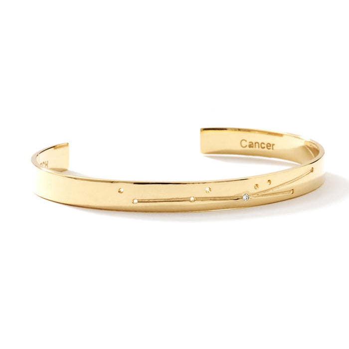 14k Gold Plated / Cancer