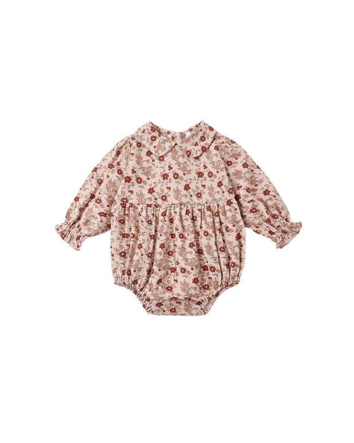 Cora Romper- Pink Floral