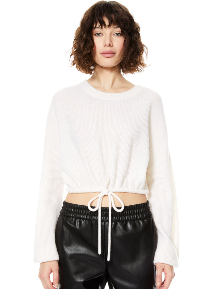 CORVINA BLOUSON CROP PULLOVER