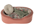Cosy Basket, Small - Coral - Maileg