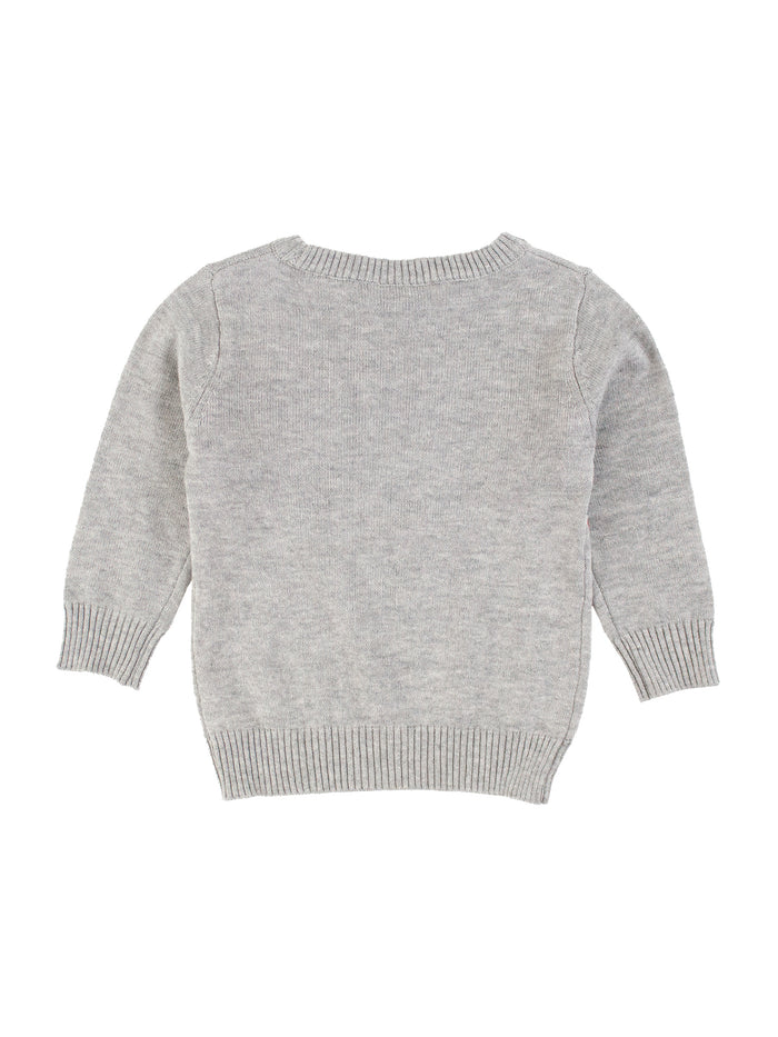 Cozy Fair Isle Knit Crew Sweater