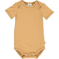 Cozy Me Short Sleeve Bodysuit- Cinnamon