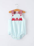 Crab Applique Baby Boy Romper