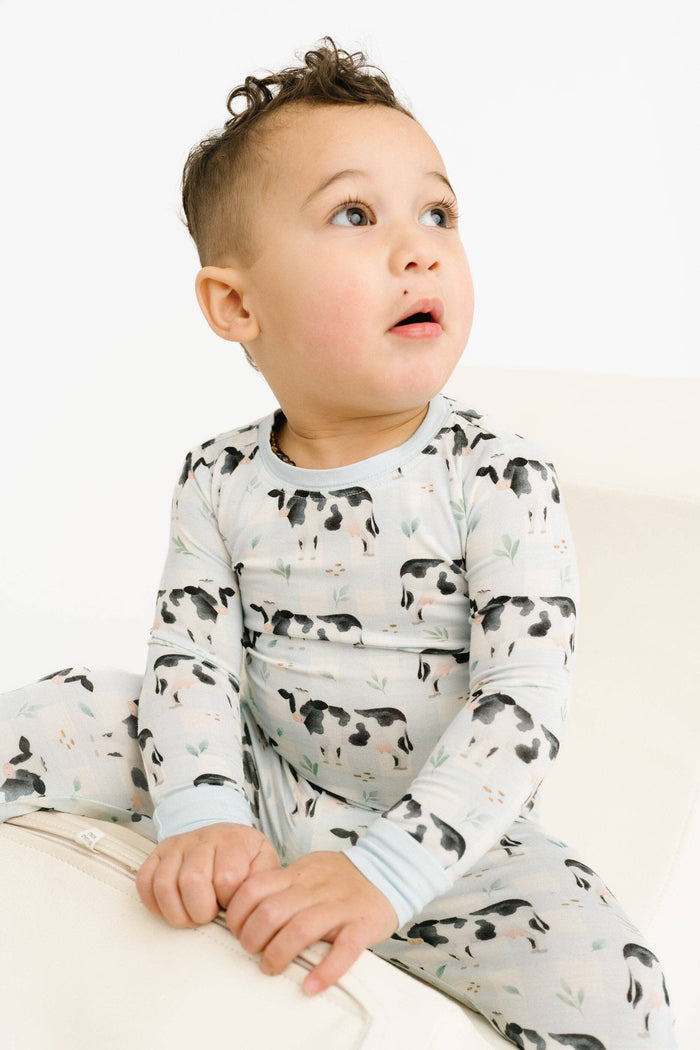 Dairy Cow Bamboo Set