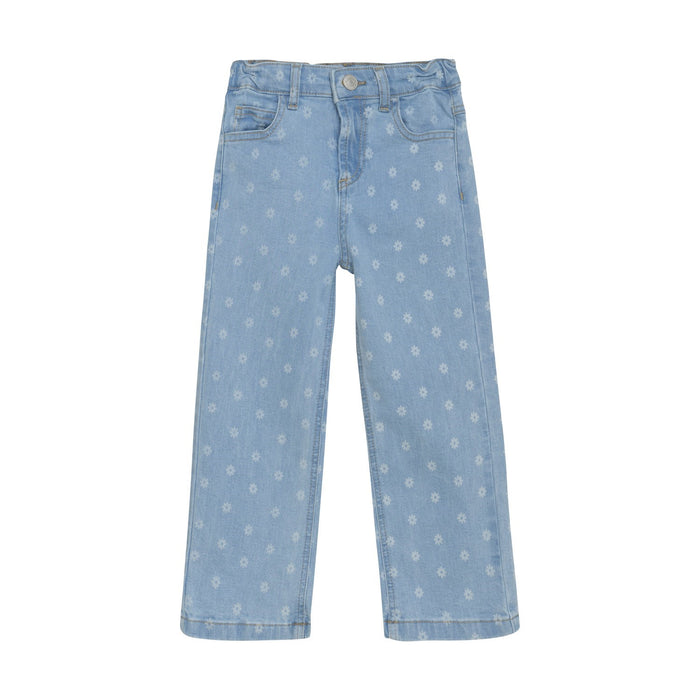 Daisy Print Denim