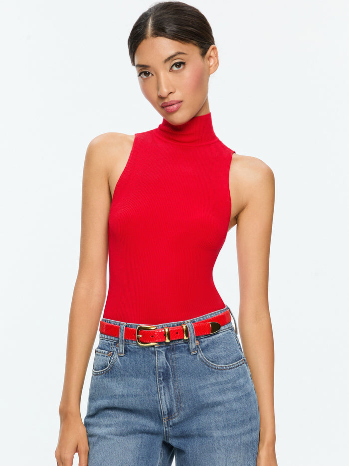 DARCEY TANK - BRIGHT RUBY