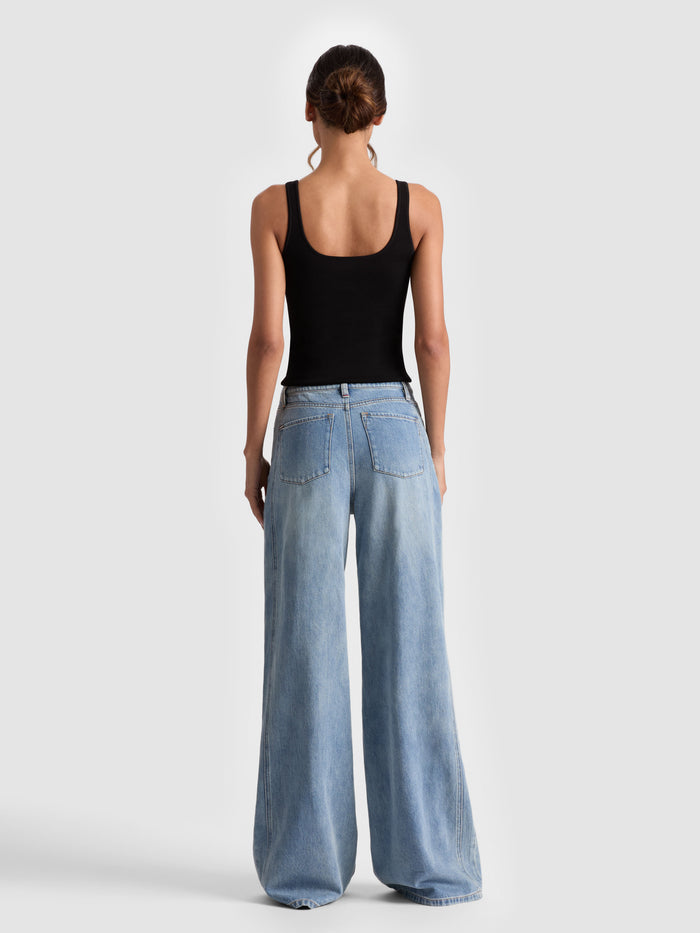 DARYN SCULPTING TANK - BLACK