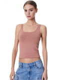 DARYN SCULPTING TANK - BURNT ROSE
