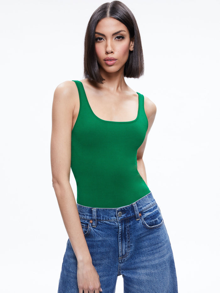 DARYN SCULPTING TANK - EMERALD