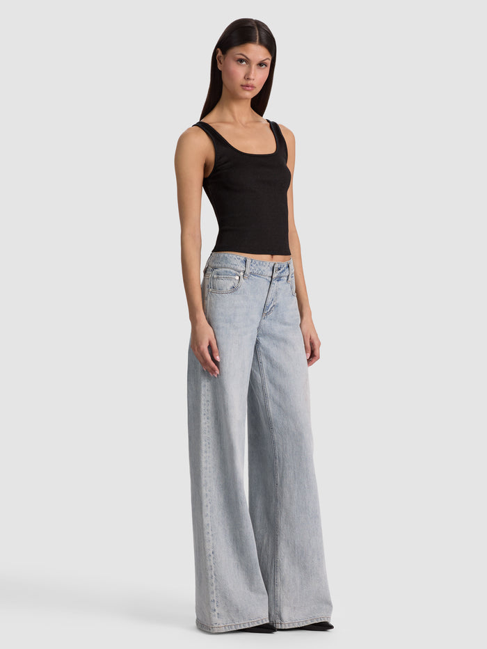 DARYN TANK TOP - BLACK