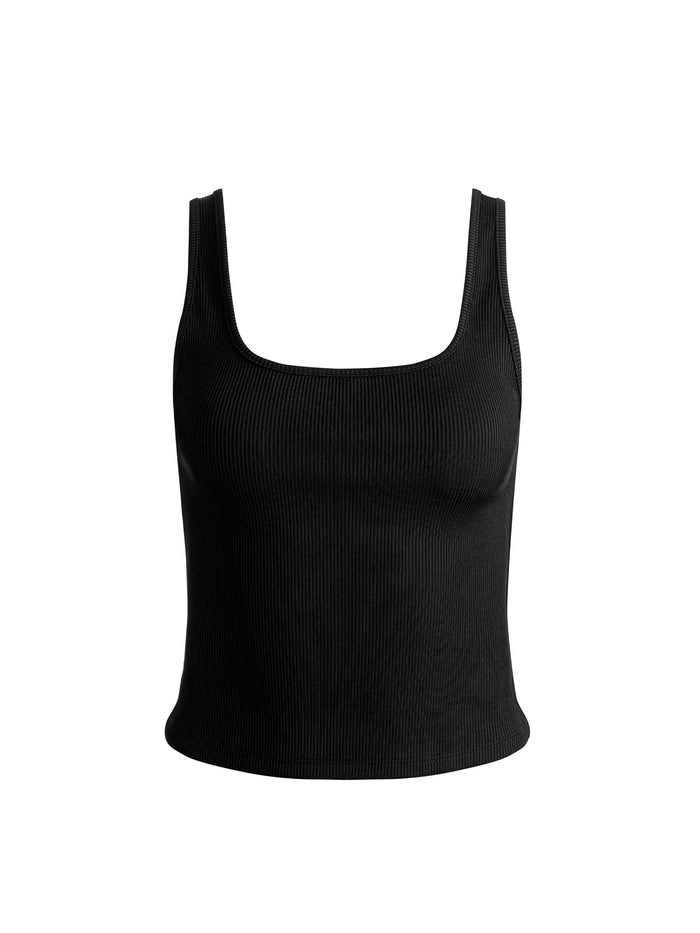 DARYN TANK TOP - BLACK