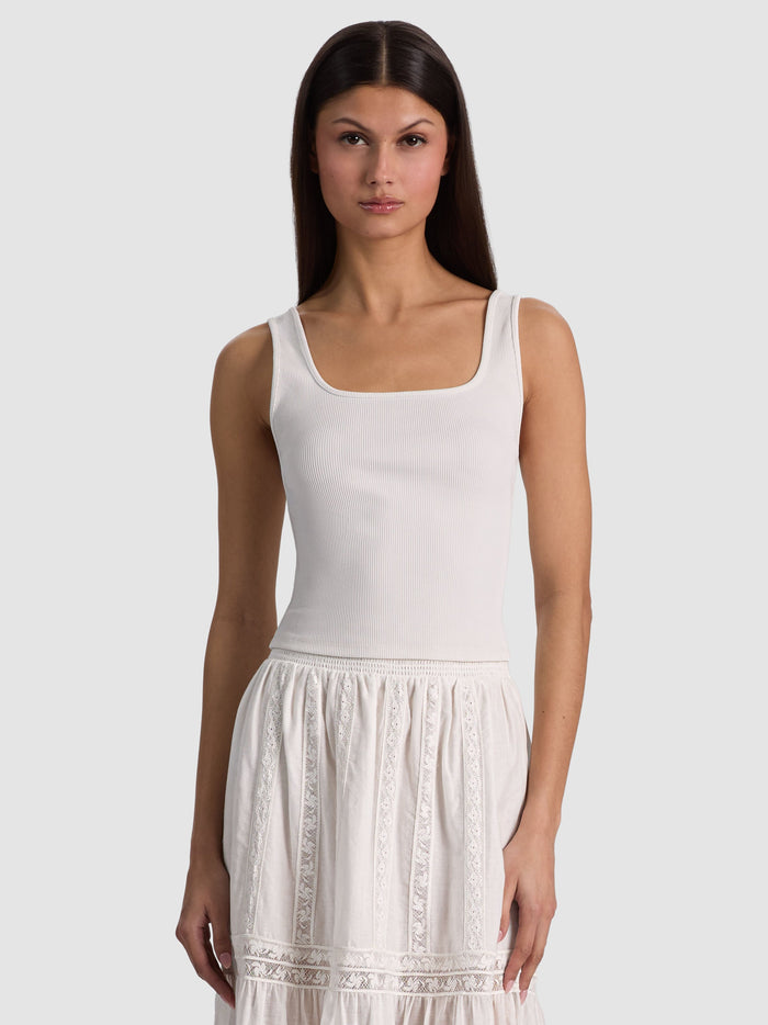 DARYN TANK TOP - OFF WHITE