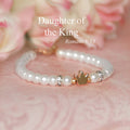 Daughter of The King Crown 5" Bracelet CJ-323