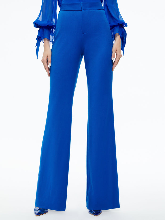 DEANNA HIGH RISE BOOTCUT PANT - SAPPHIRE