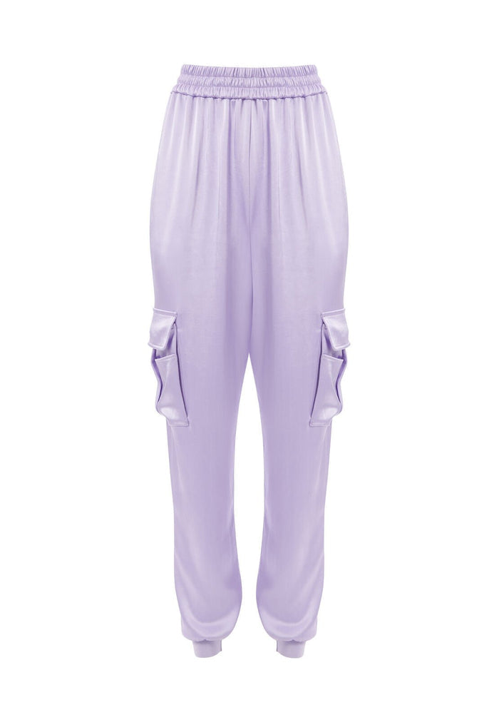 DEDE CARGO PANT - LAVENDER