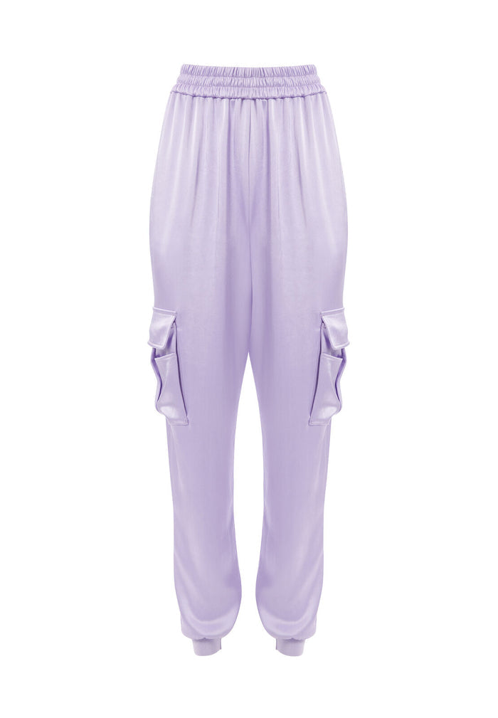 DEDE CARGO PANT - LAVENDER