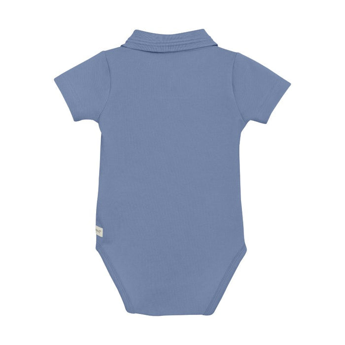 Denim Blue Polo Bodysuit