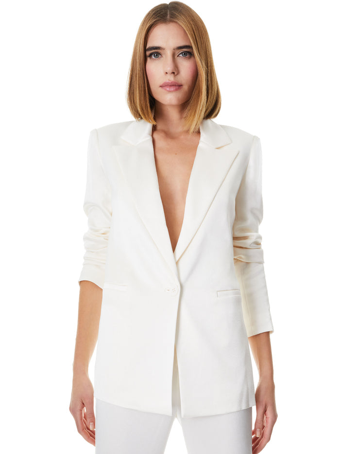 DENNY BOYFRIEND BLAZER - ECRU
