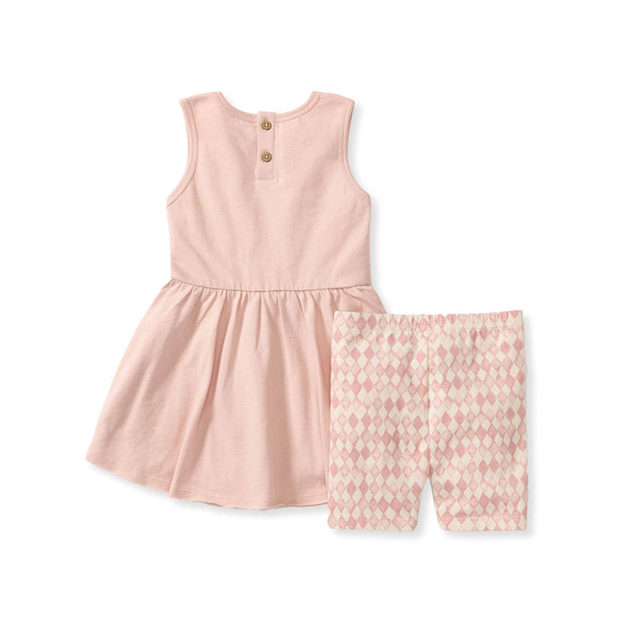 Diamond Tile Tunic & Shorts Set