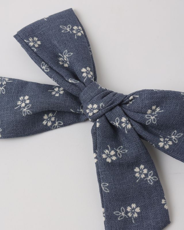 Ditsy Bow Hair Clip