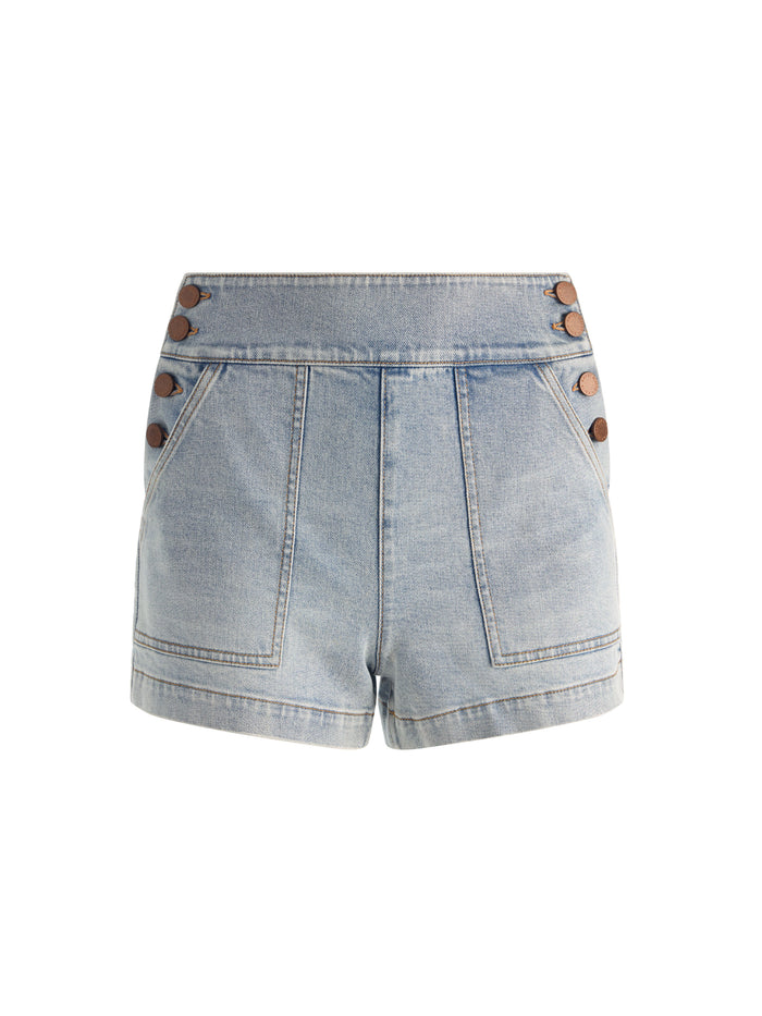 DONALD JEAN SHORT - ROCKSTAR BLUE