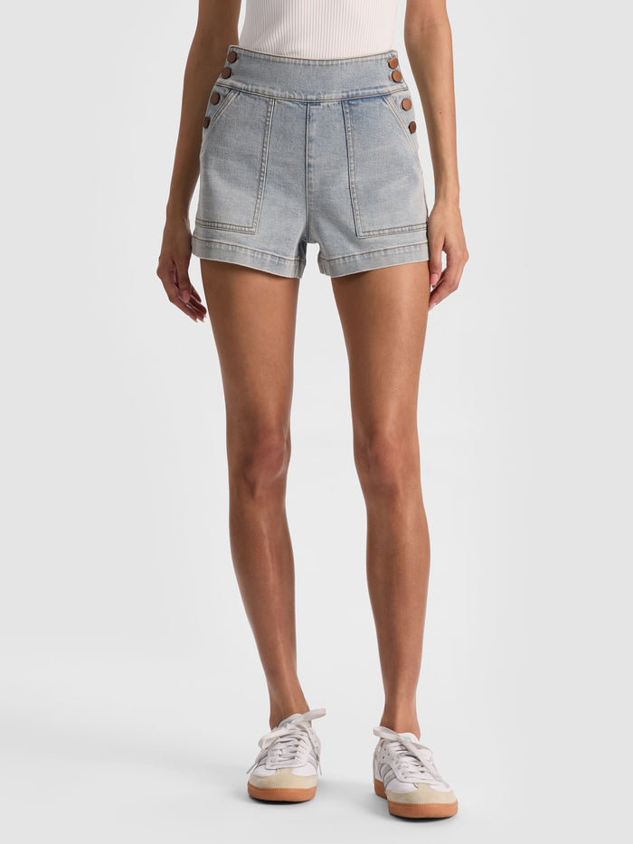 DONALD JEAN SHORT - ROCKSTAR BLUE