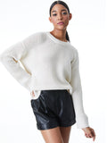 DORLA CREWNECK PULLOVER - SOFT WHITE