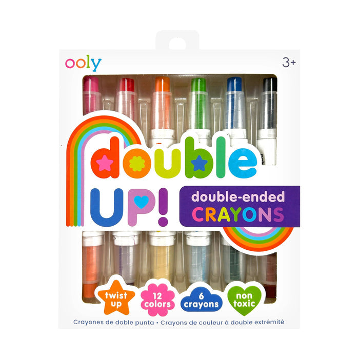 Double Up! Double-Ended Crayons - 12 Colors