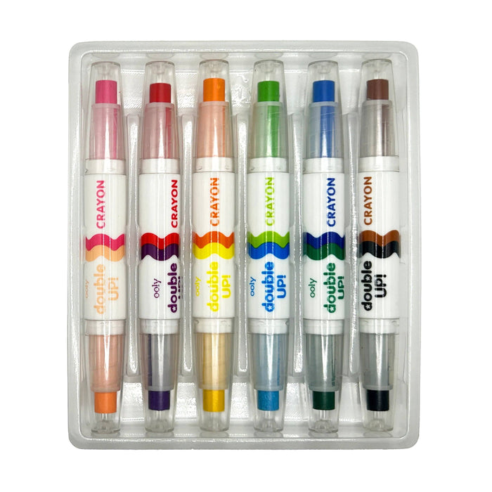 Double Up! Double-Ended Crayons - 12 Colors