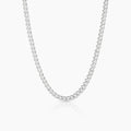 Drew Silver Curb Necklace