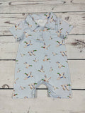 Duck Printed Baby Boy Romper