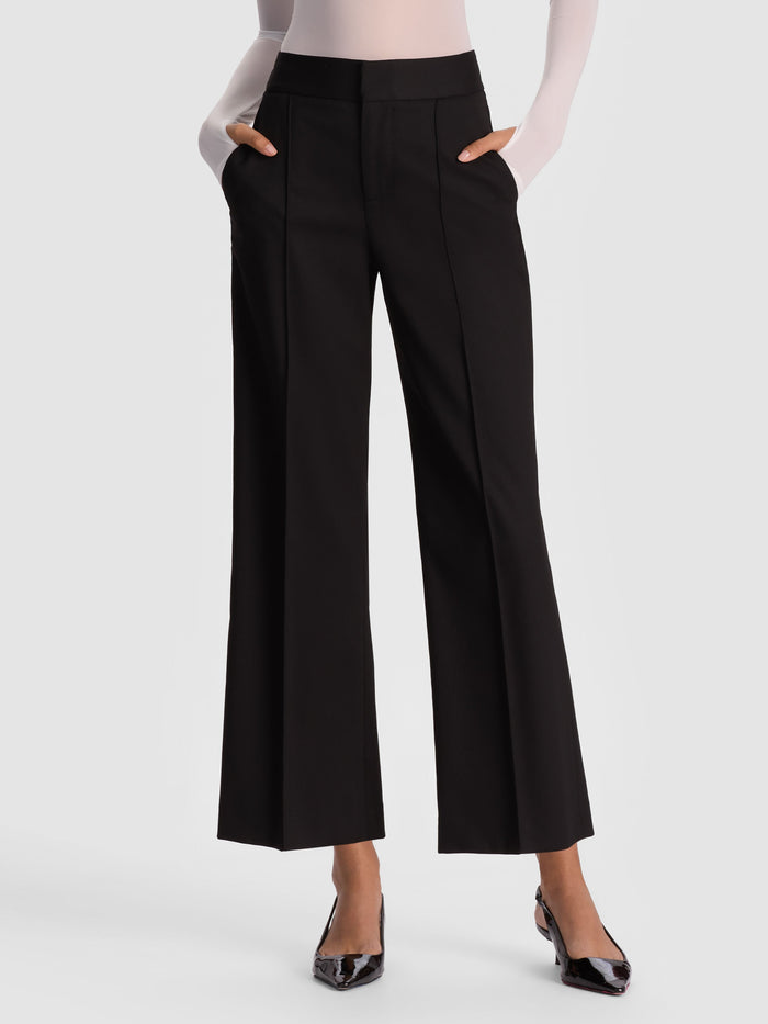 DYLAN CROPPED TROUSER - BLACK