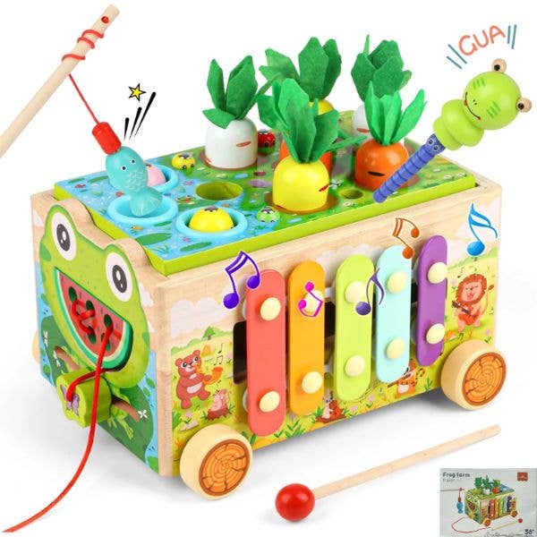 Edutree STEM - The Frog Farm 9" Trailer - #JH7397-QKRG022 -