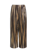 ELBA CROPPED ANKLE PANT - GOLD MULTI