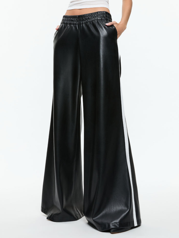 ELBA VEGAN PANT - BLACK