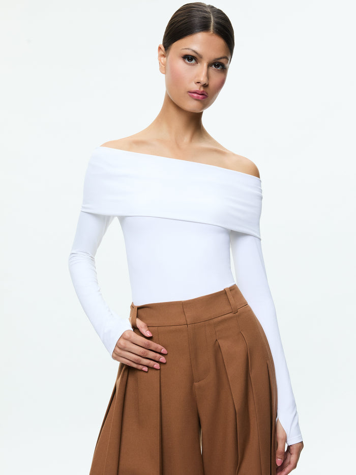ELIA BODYSUIT - OFF WHITE