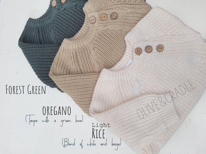 Elliot Knitted Sweater Romper