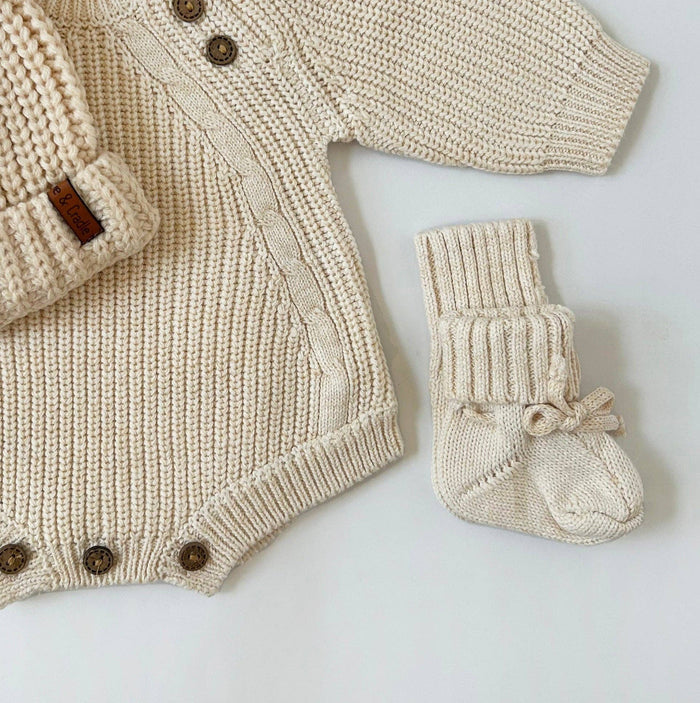 Elliot Knitted Sweater Romper