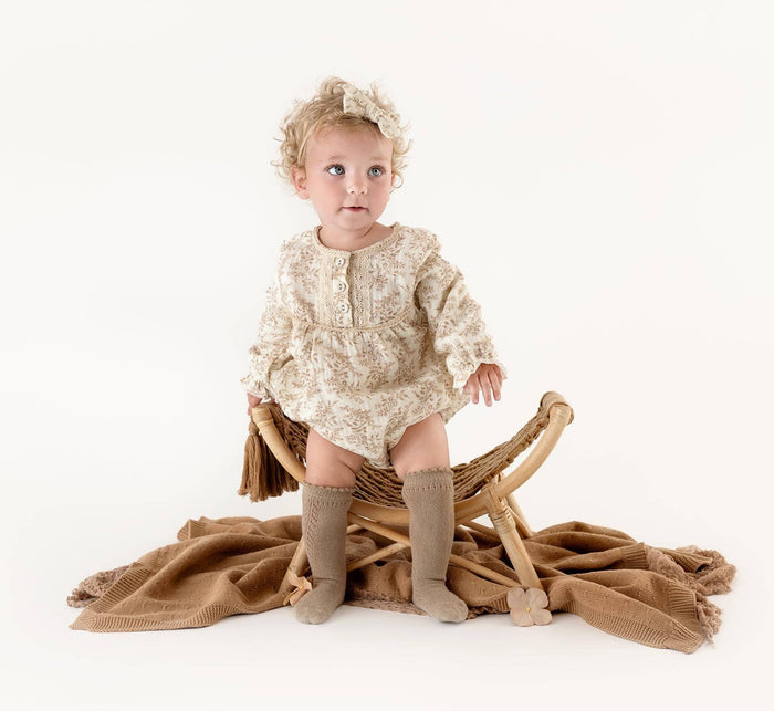 Elodie Long Sleeve Romper Set