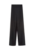 ELOISE STRGHT WIDE LEG TROUSER - BLACK