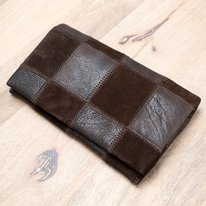 Eloise Suede Leather Wallet