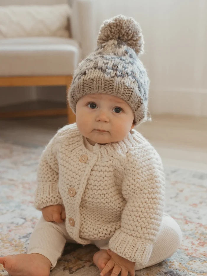 Fairisle Pebble Beanie Hat