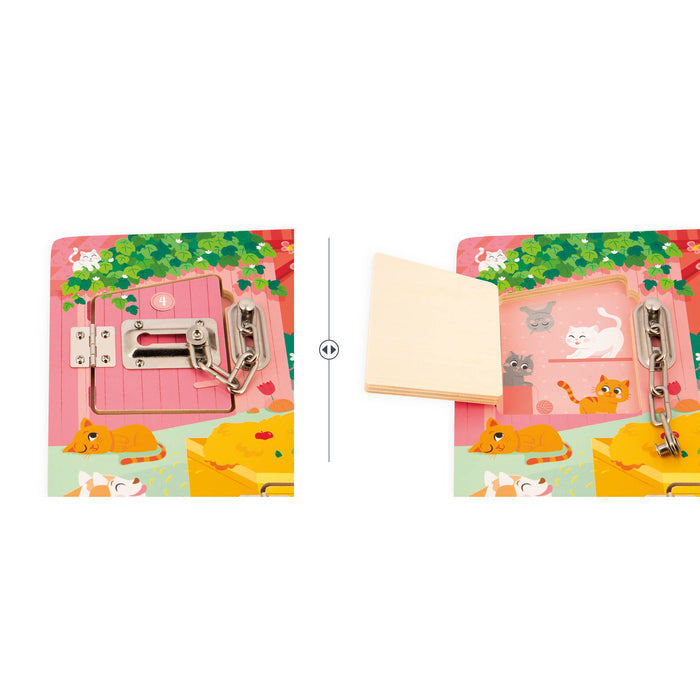 Farm | Padlocks Board | 5 different doors
