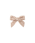 Fawn Gingham Bow