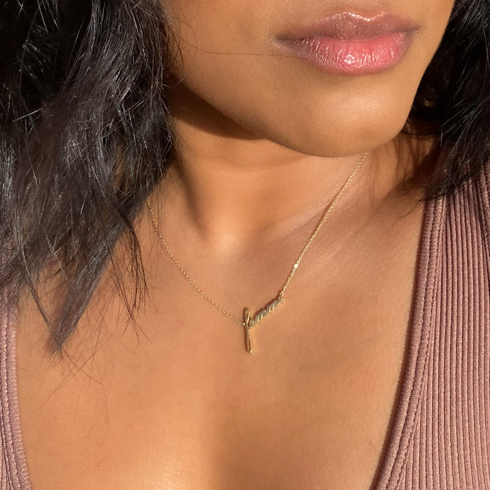 Femme Script Necklace